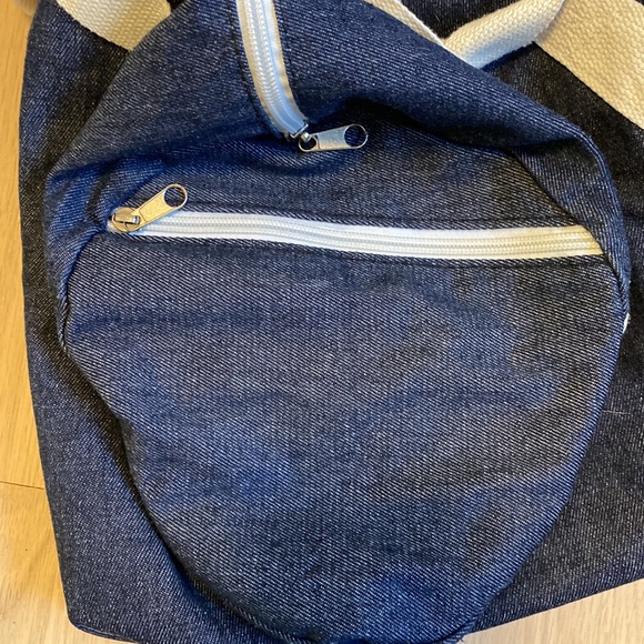 Denim Meet me at the Barre Private Party duffel bag - Picture 3 of 4